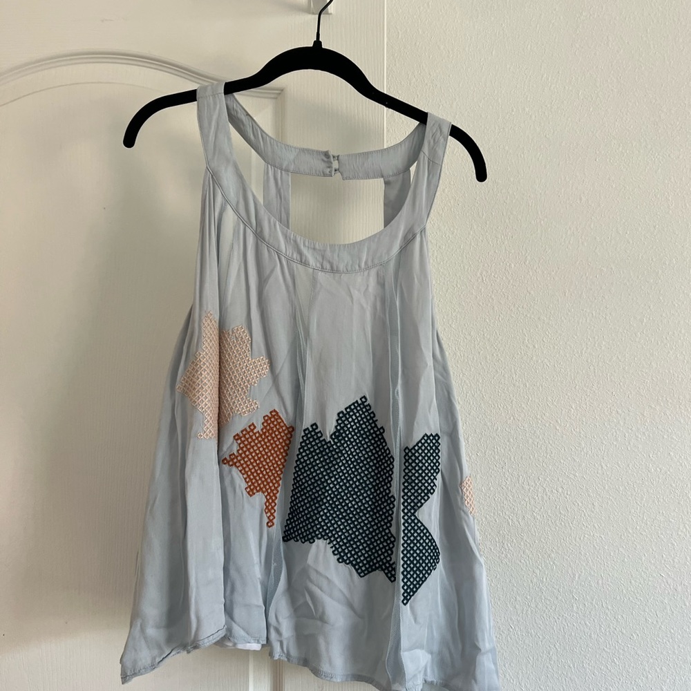 Esley Printed Tank SZ L